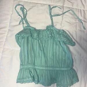 Worn Once teal top